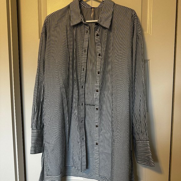 Free People Oversized Ladies Shirt - Picture 1 of 5